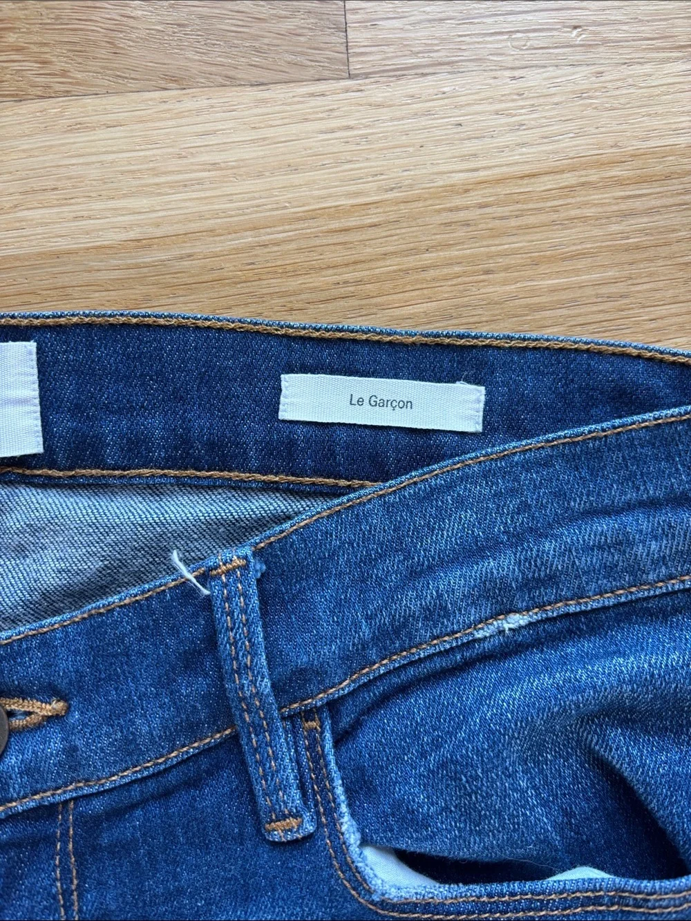 Frame Denim Le Garçon Straight Leg Jeans Size 28